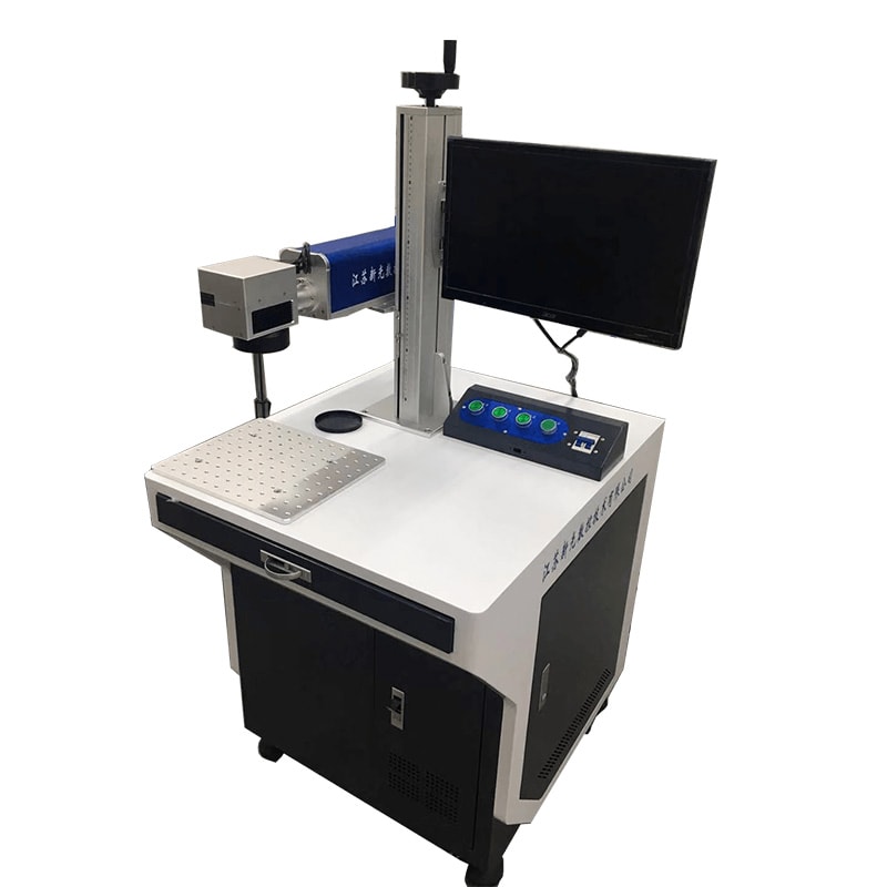 Grey cabinet fiber laser marker